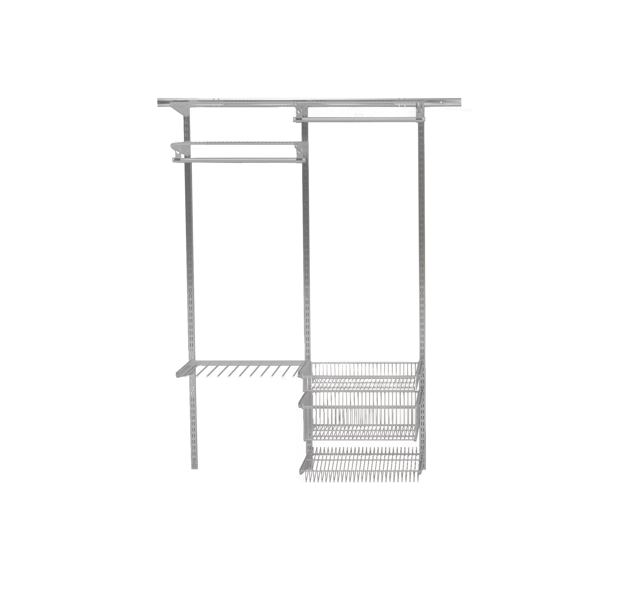 Изображение товара Гардероб Volazzi home 6189545 121x40x192 см цвет белый матовый Изображение товара Гардероб Volazzi home 6189545 121x40x192 см цвет белый матовый