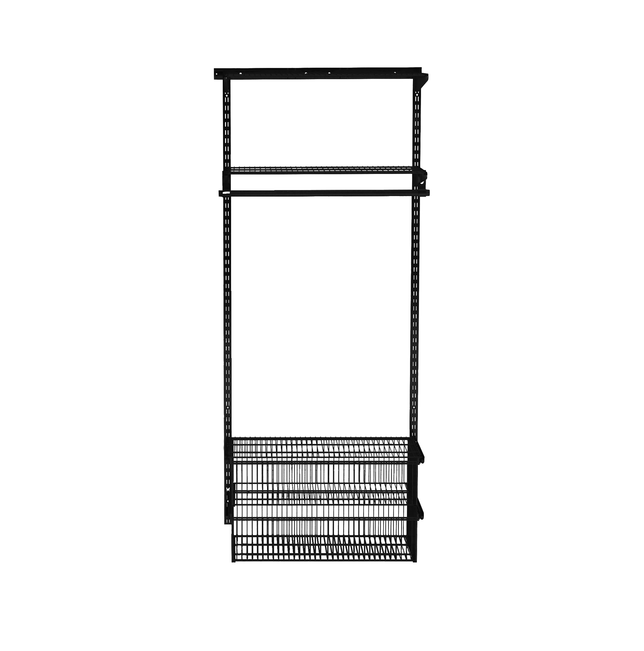Изображение товара Гардероб Volazzi home 6298148 61x40x192 см цвет черный матовый