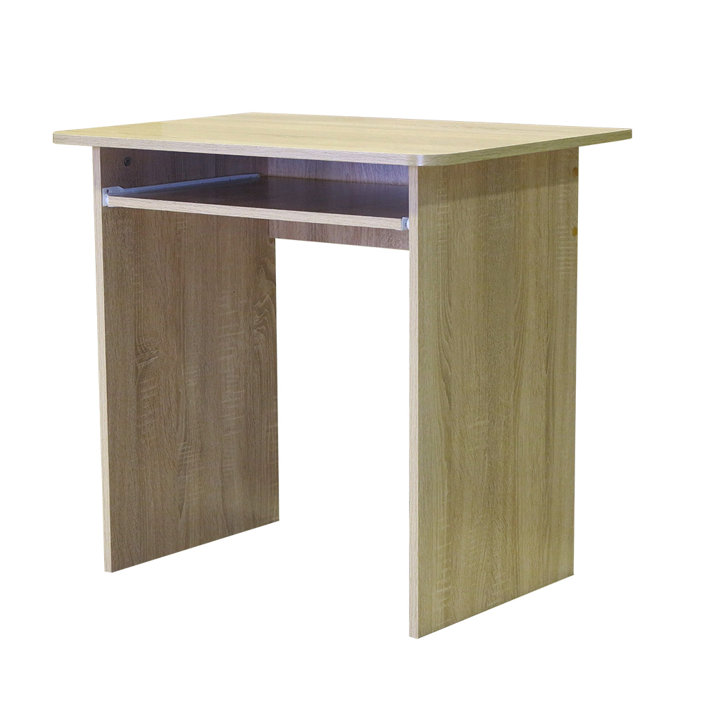 Изображение товара Компьютерный стол Шарм-дизайн 78.5x74x55 см ЛДСП цвет дуб офисный стол