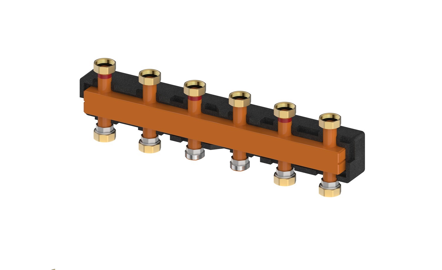 Изображение товара Коллектор распределительный Meibes до 5 отопительных контуров