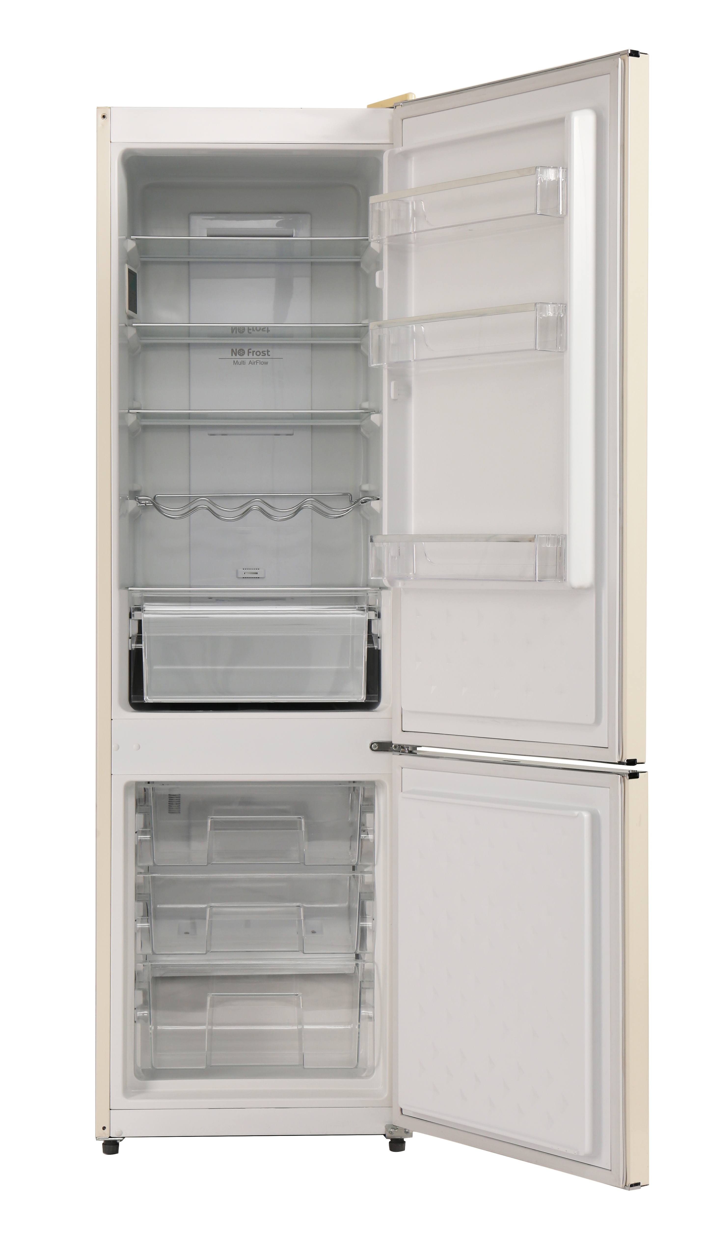 Изображение товара Отдельностоящий холодильник Ascoli ARDFRY250 250л кремовый ретро стиль