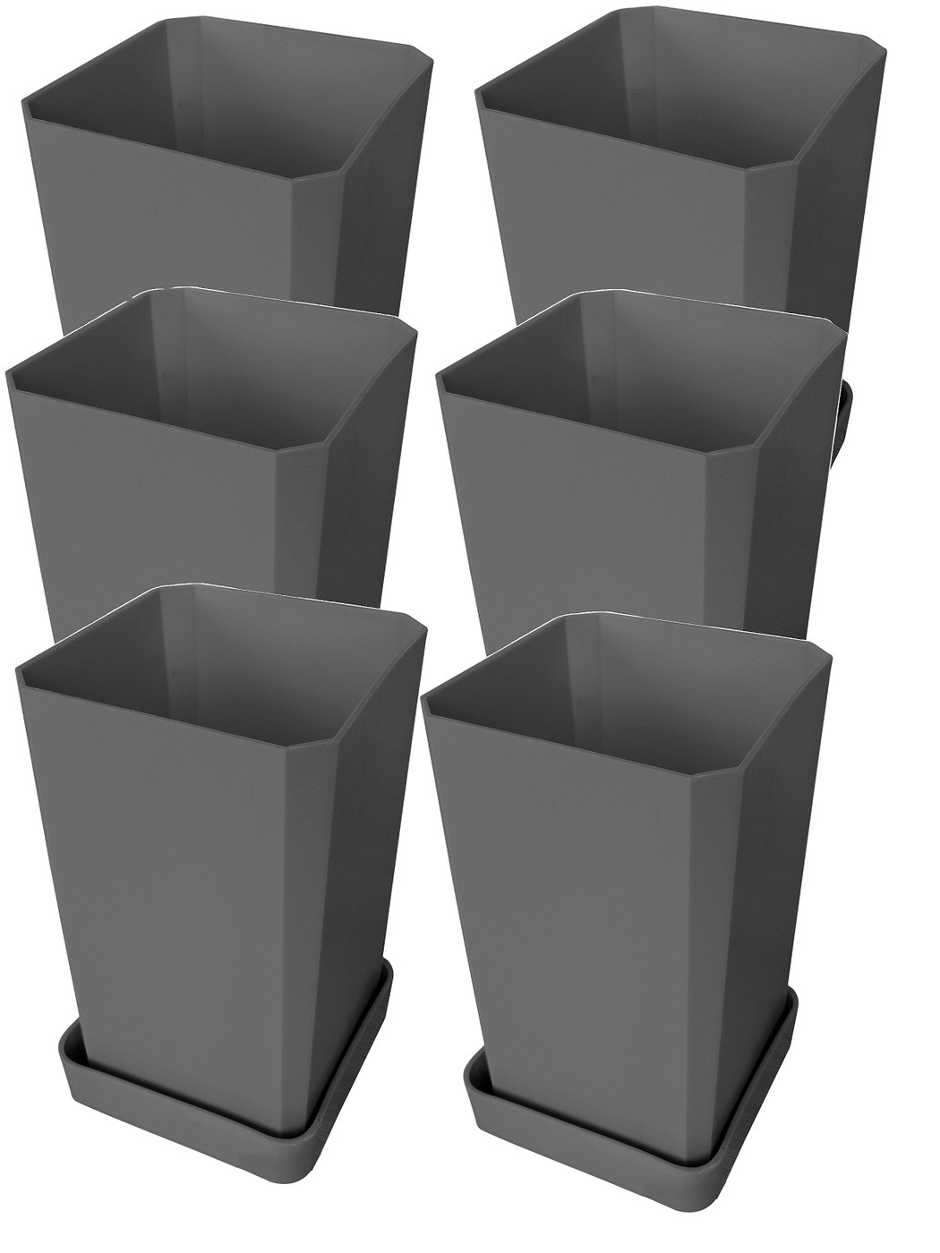 Изображение товара Горшок для рассады Популярный 6 шт по 750 мл Пеликан