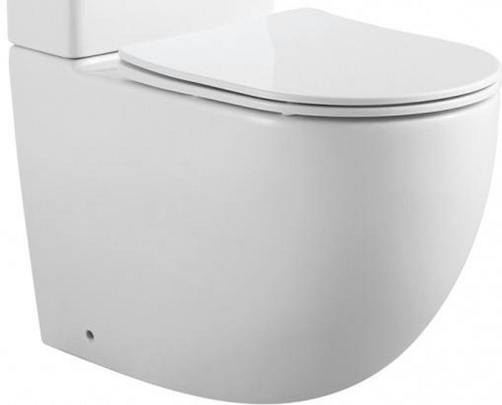 Изображение товара Современная безободковая напольная чаша унитаза Aquanet Cetus 2.0 C1 белый