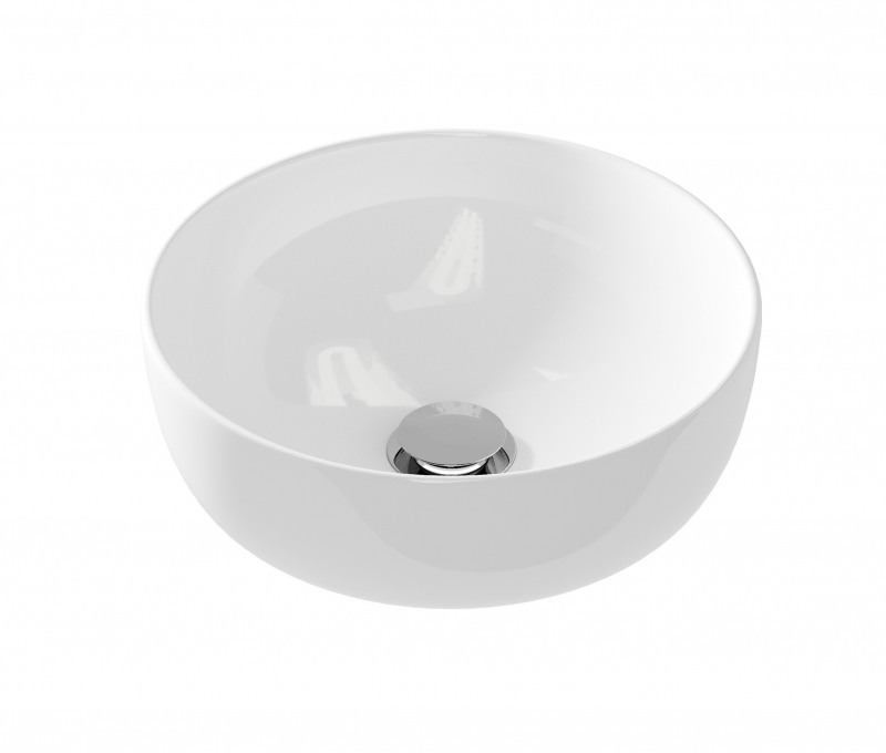 Изображение товара Раковина накладная Cersanit Moduo 40 Ring белая круглая 40 см для ванной комнаты