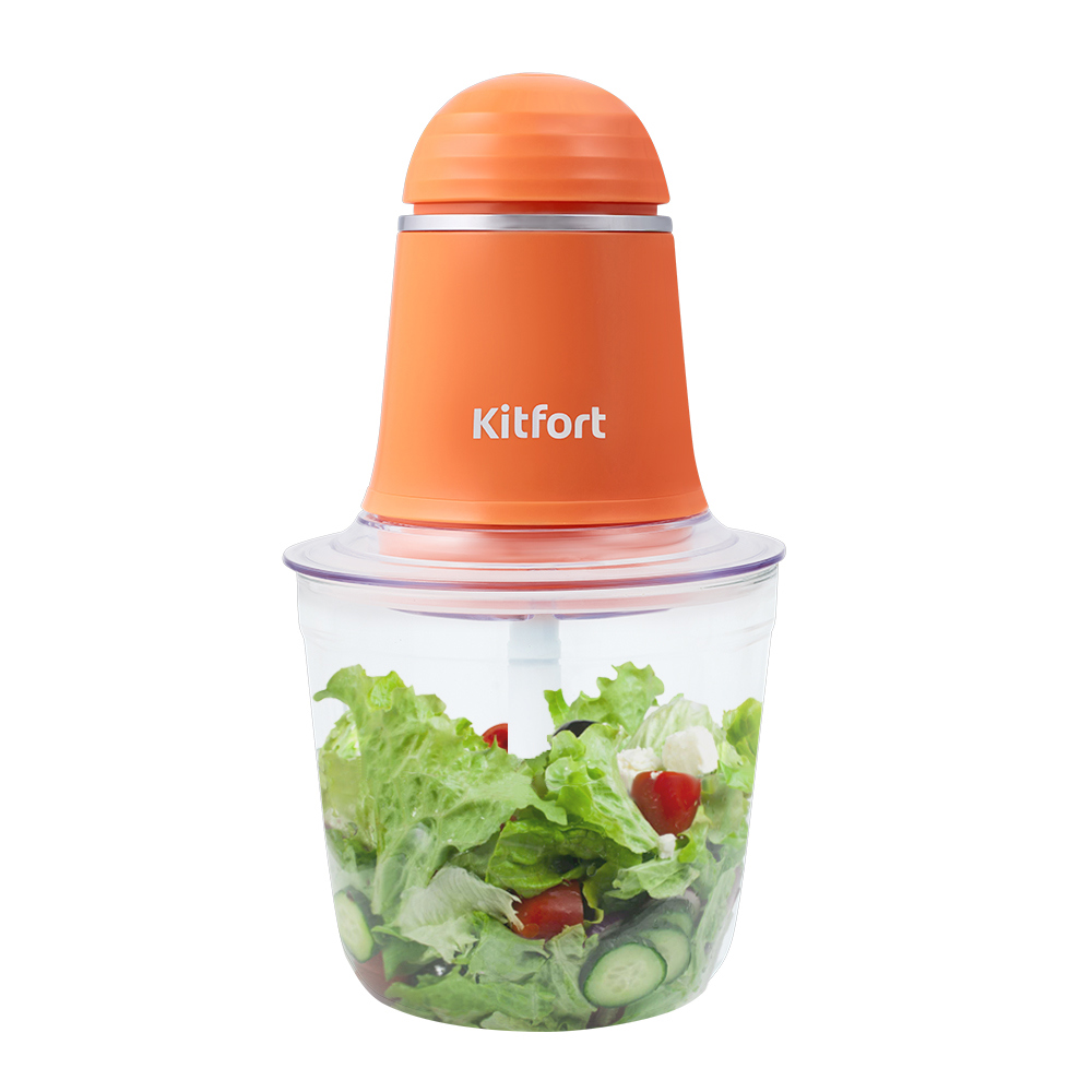 Изображение товара Электрический измельчитель Kitfort КТ-3016-4 200Вт компактный оранжевый