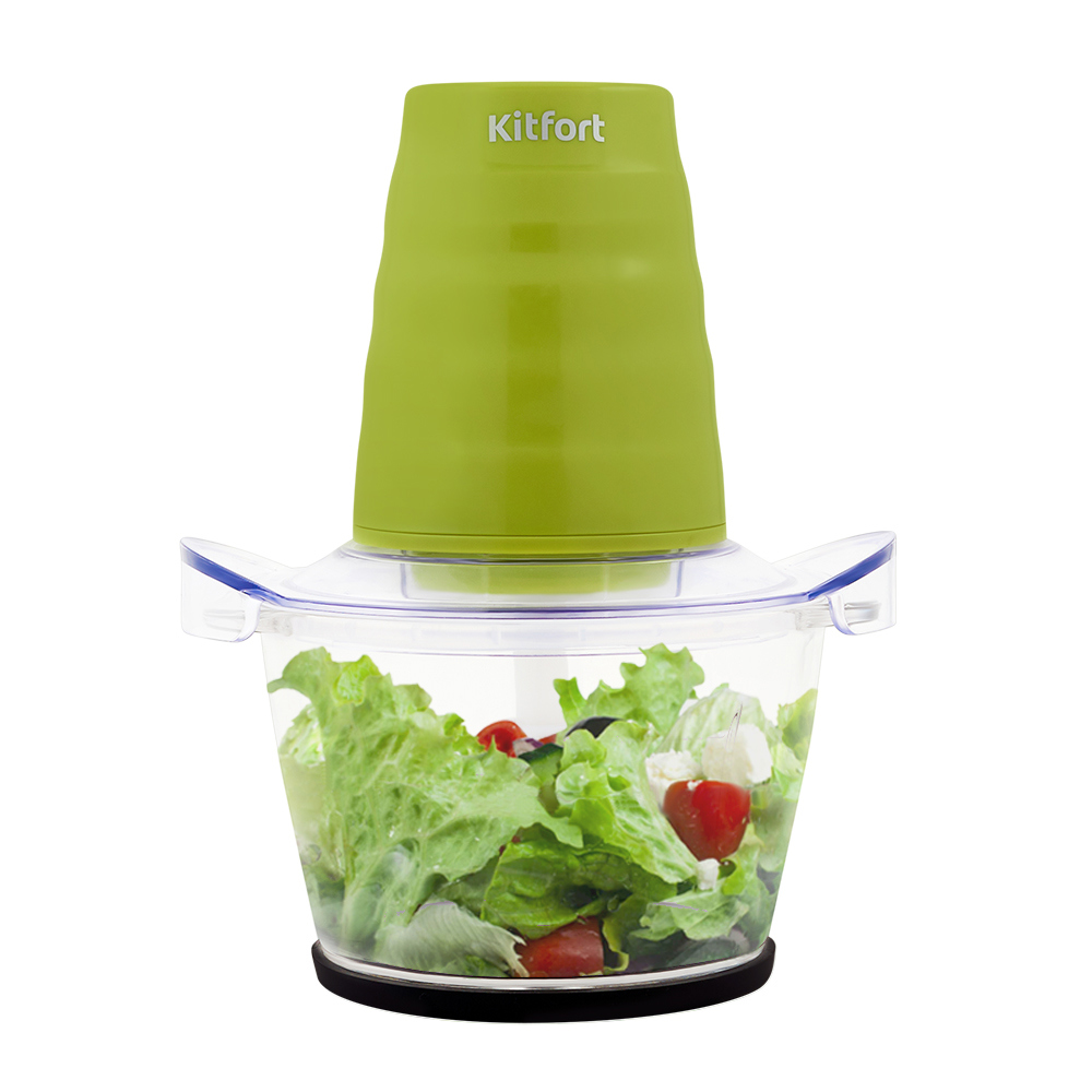 Изображение товара Электрический измельчитель KITFORT КТ-3017-2 400Вт салатовый компактный