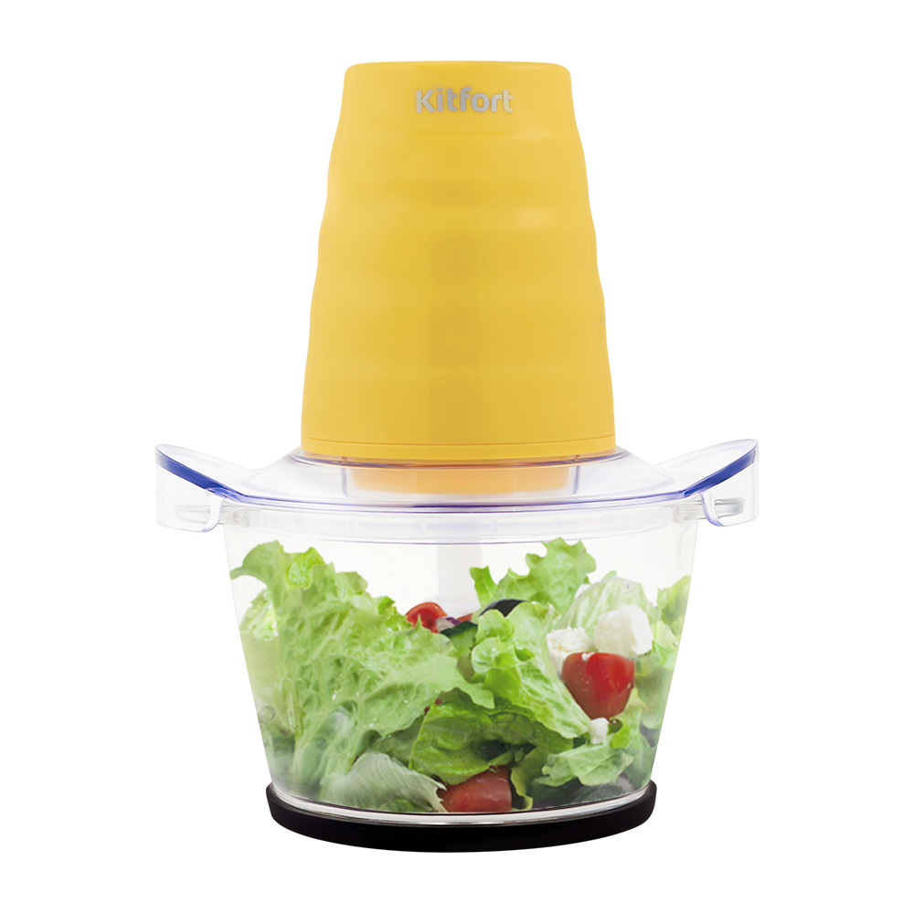 Изображение товара Электрический измельчитель Kitfort КТ-3017-5 мощностью 400 Вт желтый