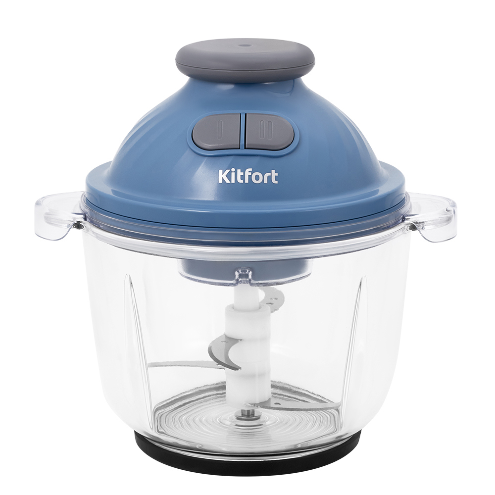 Изображение товара Электрический измельчитель Kitfort КТ-3013 2 скорости голубой