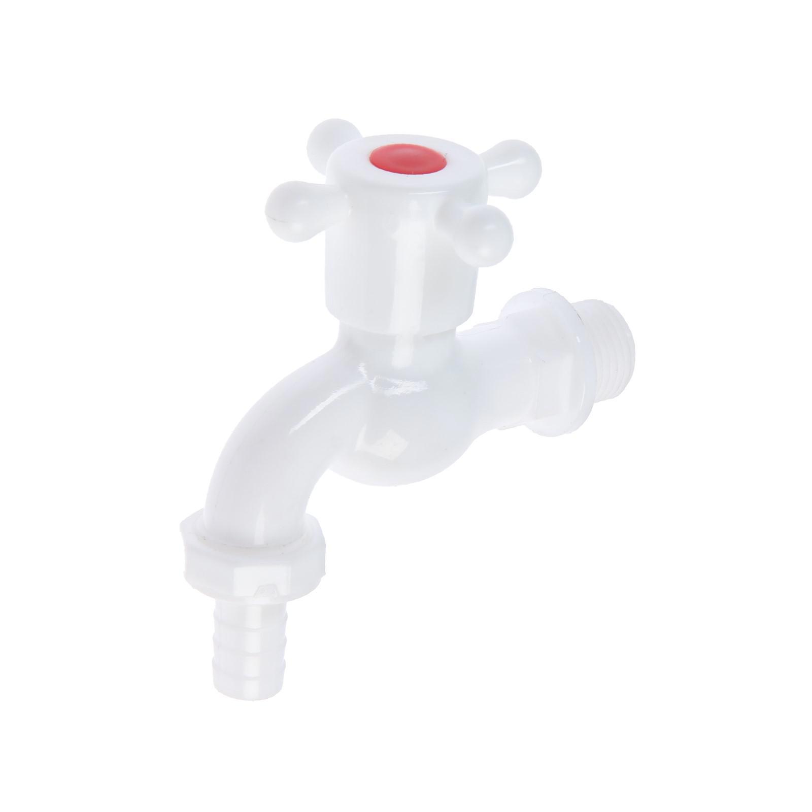 Изображение товара Кран вентильный Zein Z2190 1/2" со штуцером для водопроводных систем