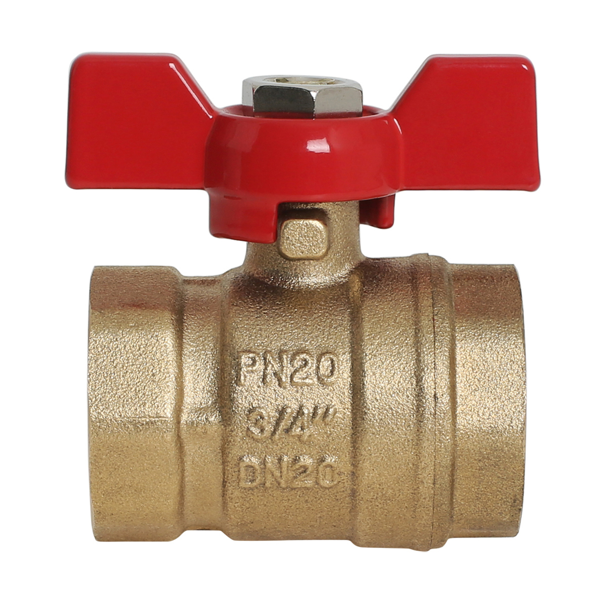 Изображение товара Кран шаровой PROFeco PE-34FFB 3/4" внутренняя резьба