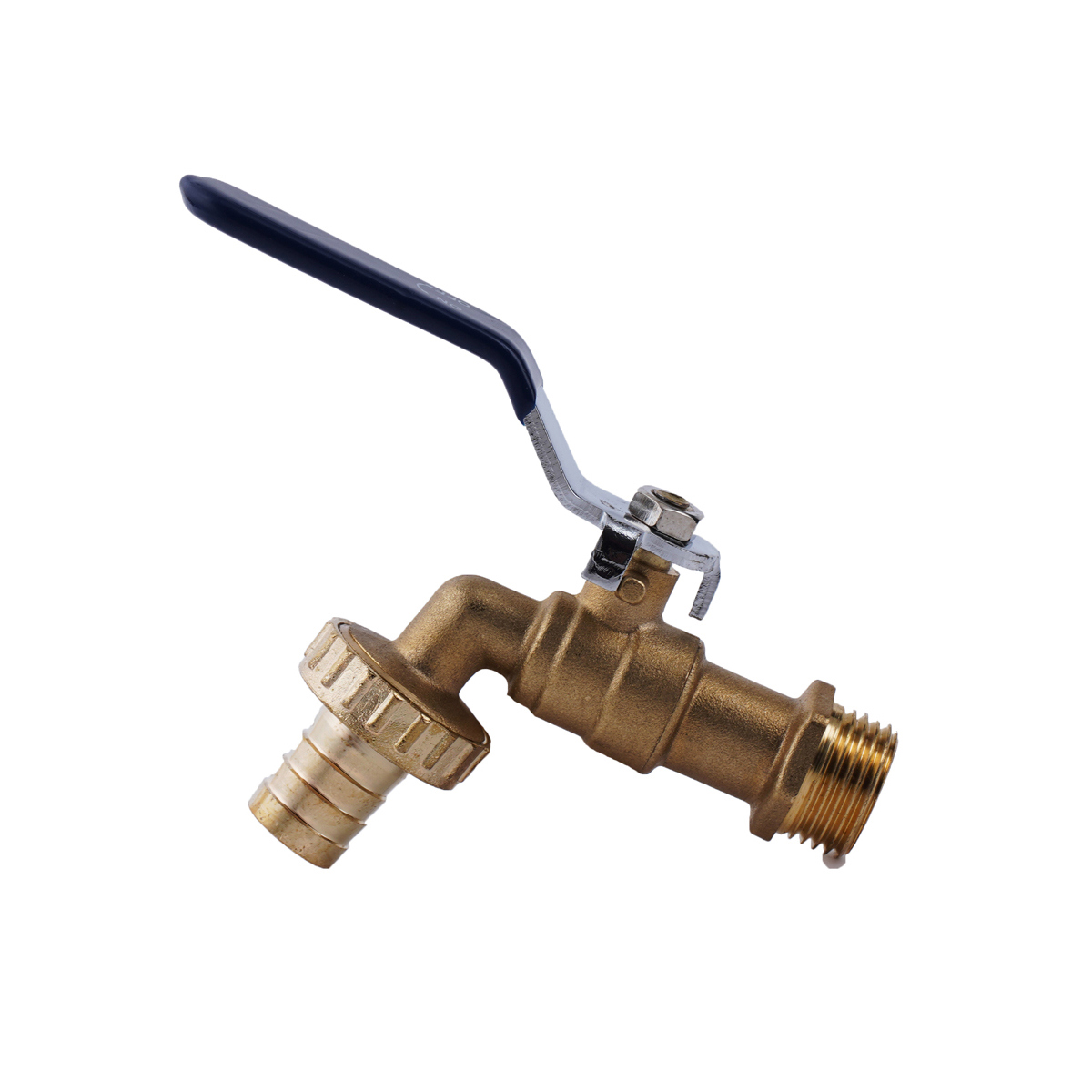 Изображение товара Кран шаровой Псм-профсан 207227 1/2 с носиком под шланг