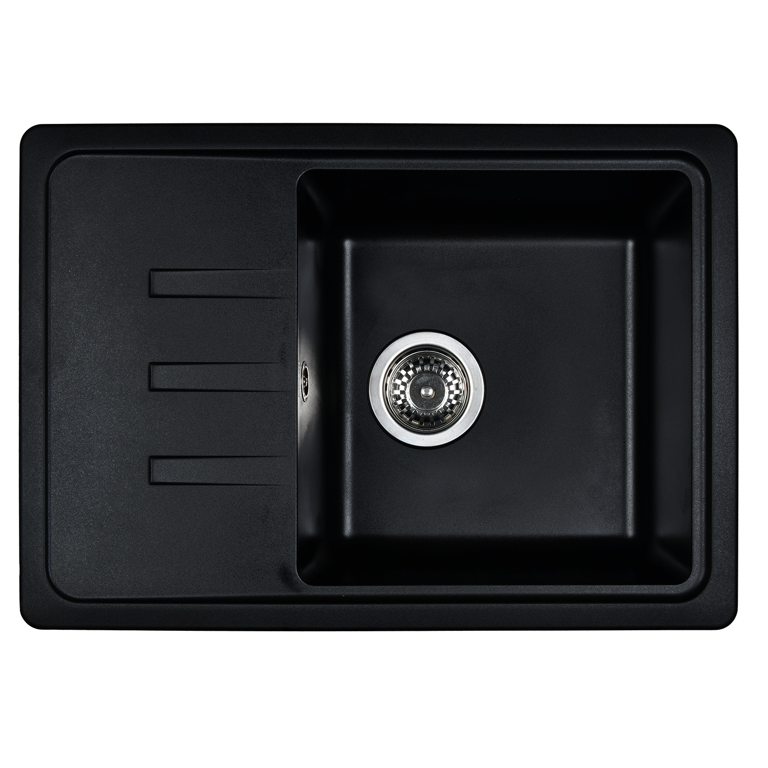 Изображение товара Мойка для кухни из искусственного камня Wisent MW620-25 оникс 620x430