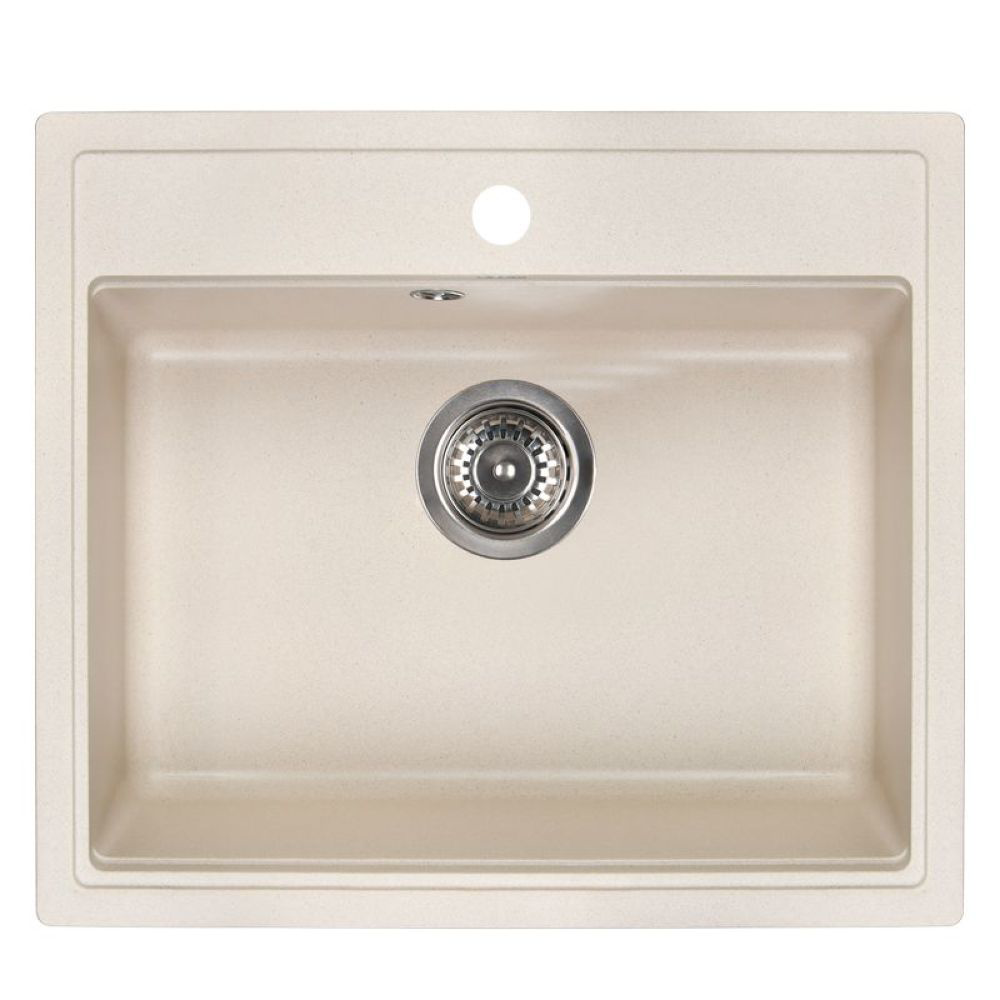 Изображение товара Мойка для кухни из искусственного камня Wisent MW600-30 крем 600x505