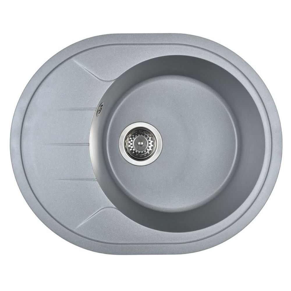 Изображение товара Мойка для кухни из искусственного камня Wisent MWR620-29 серый 50x62 см