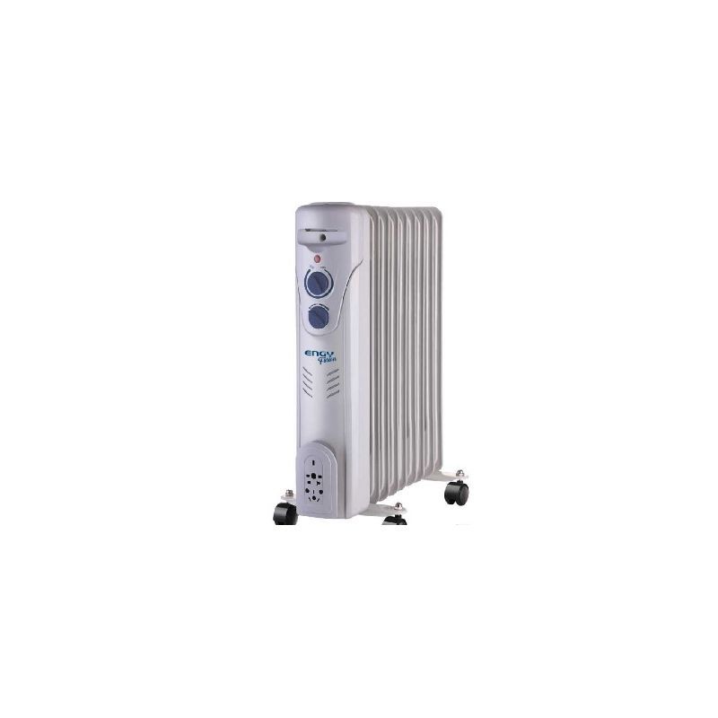 Изображение товара Обогреватель масляный Engy Fusion EN-2309 с механическим термостатом 2000 Вт 9 секций цвет серый