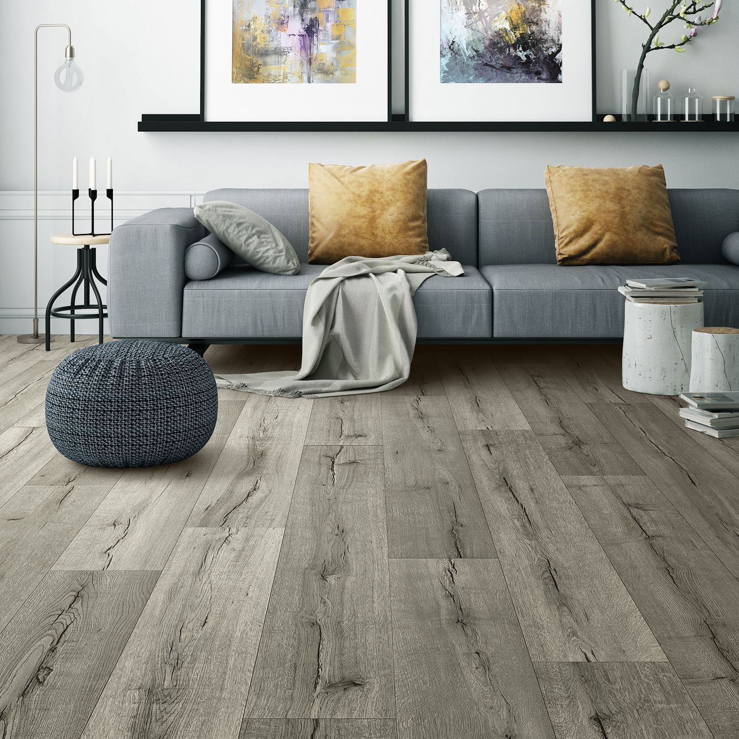 Изображение товара Линолеум Дуб Восточный 31 класс с толщиной 3.7 мм и шириной 4 м