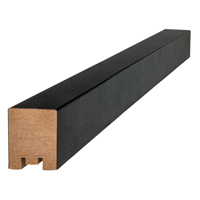 Изображение товара Рейка МДФ 2700x40x32 мм цвет черный