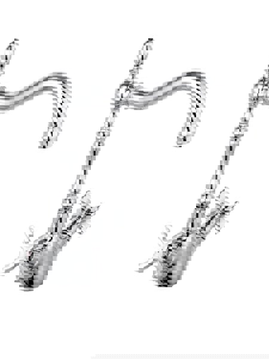 Изображение товара Двухвентильный смеситель Edeny E3202-319 высота 19 см цвет серебристый