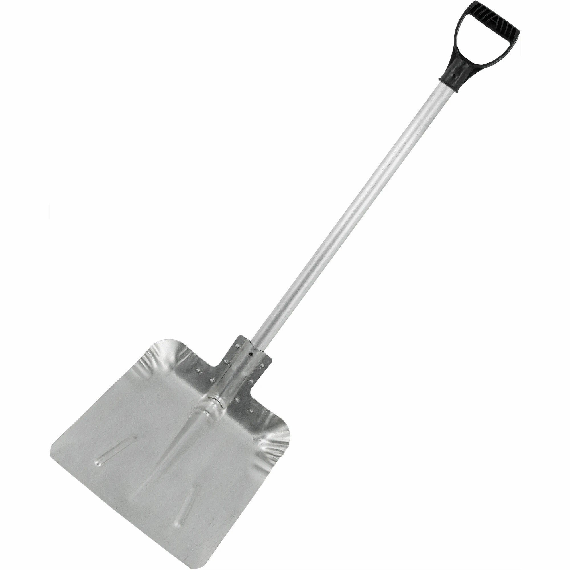 Изображение товара Лопата для уборки снега Павловская заря оцинкованная 140 см сталь алюминиевый черенок