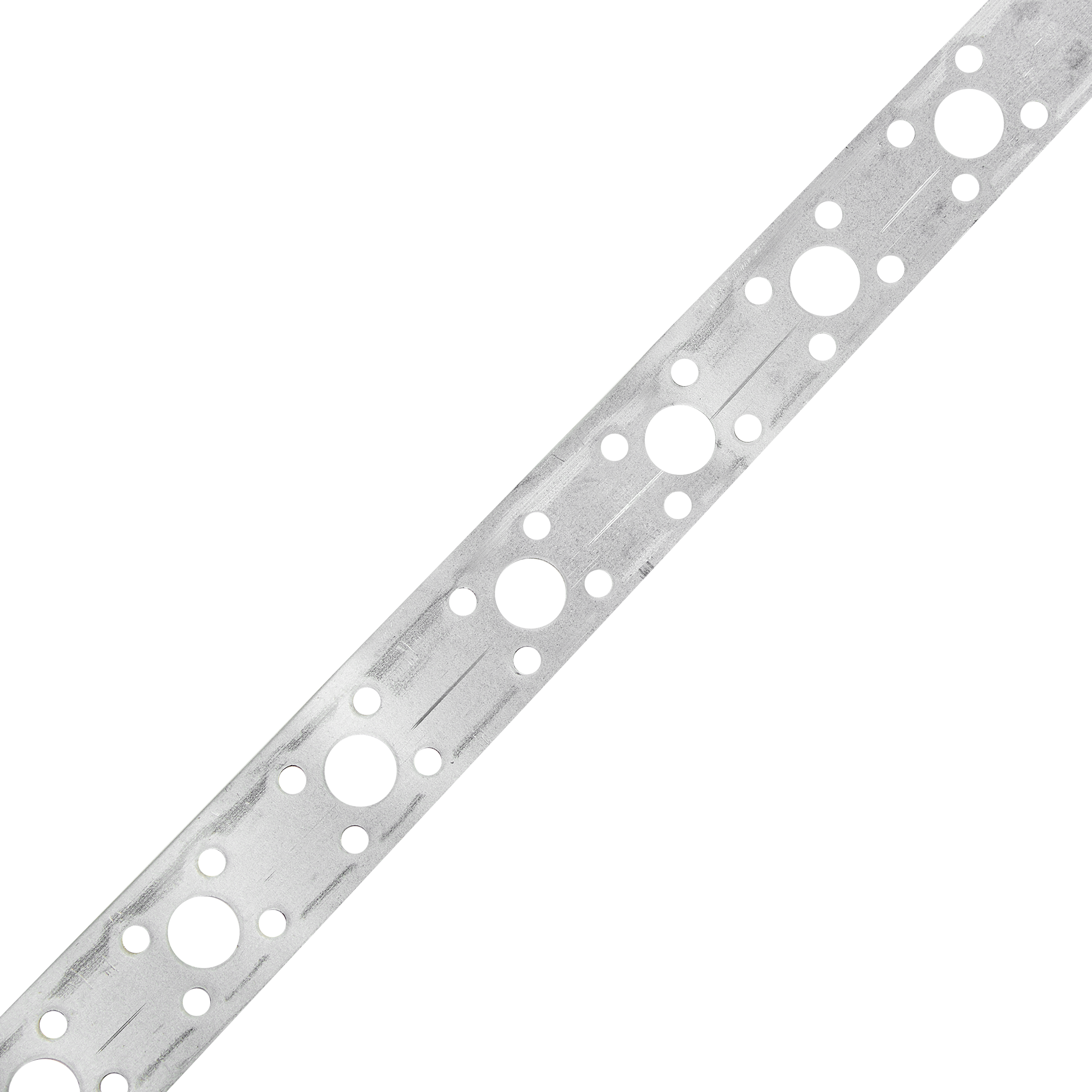 Перфорированная лента прямая LP 20x0.8 25 м оцинкованная сталь цвет серый