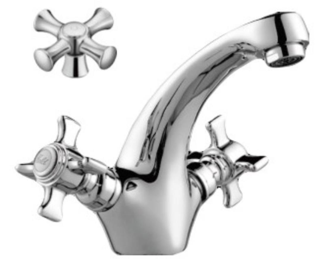 Изображение товара Смеситель D-LIN D110825 двухвентильный хром