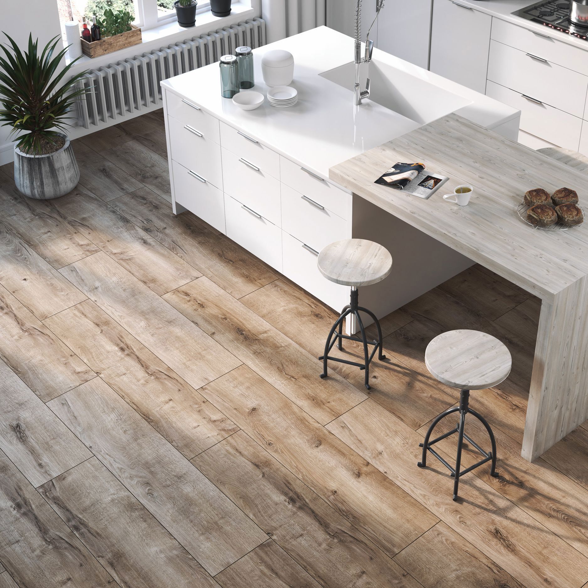 Изображение товара Ламинат Дуб Марстон 33 класс, 8 мм, 2.176 м² от CLASSEN