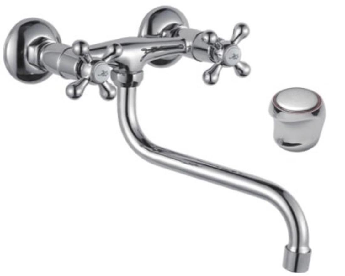 Изображение товара Двухвентильный смеситель D-lin D141811 цвет хром