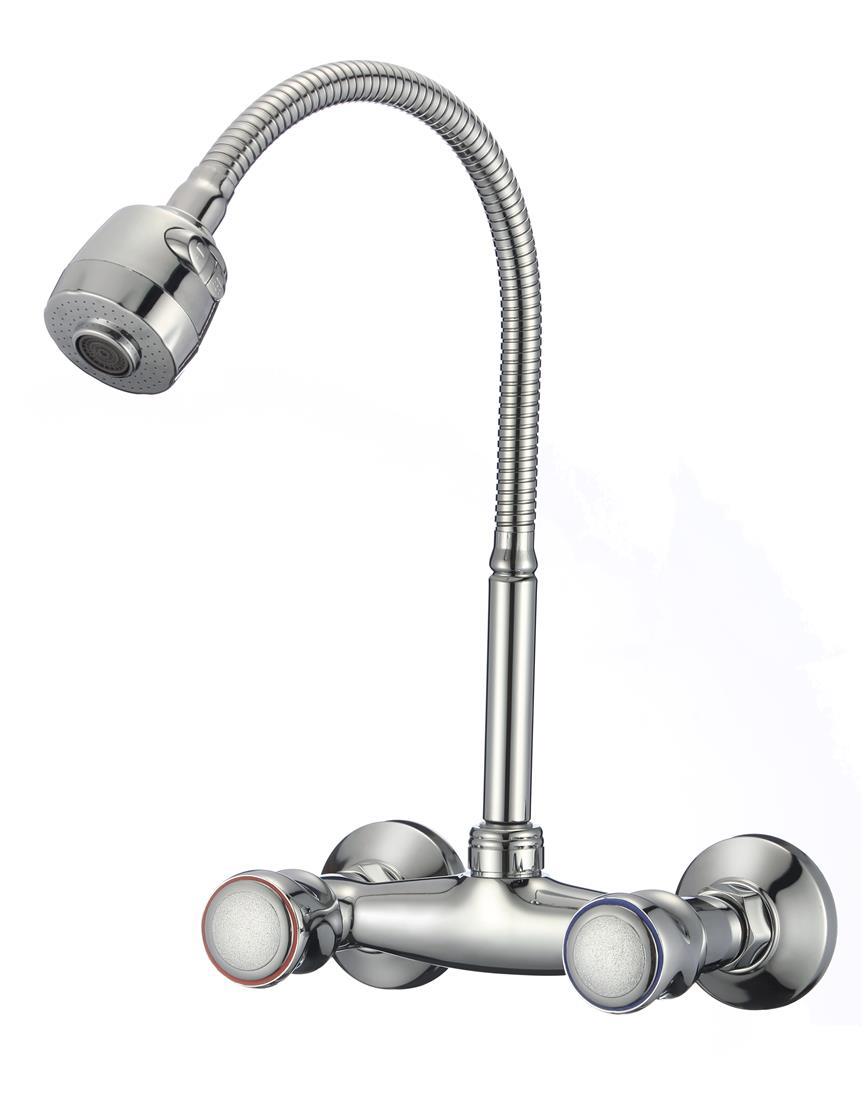 Изображение товара Двухвентильный смеситель D-lin D142811-T цвет хром