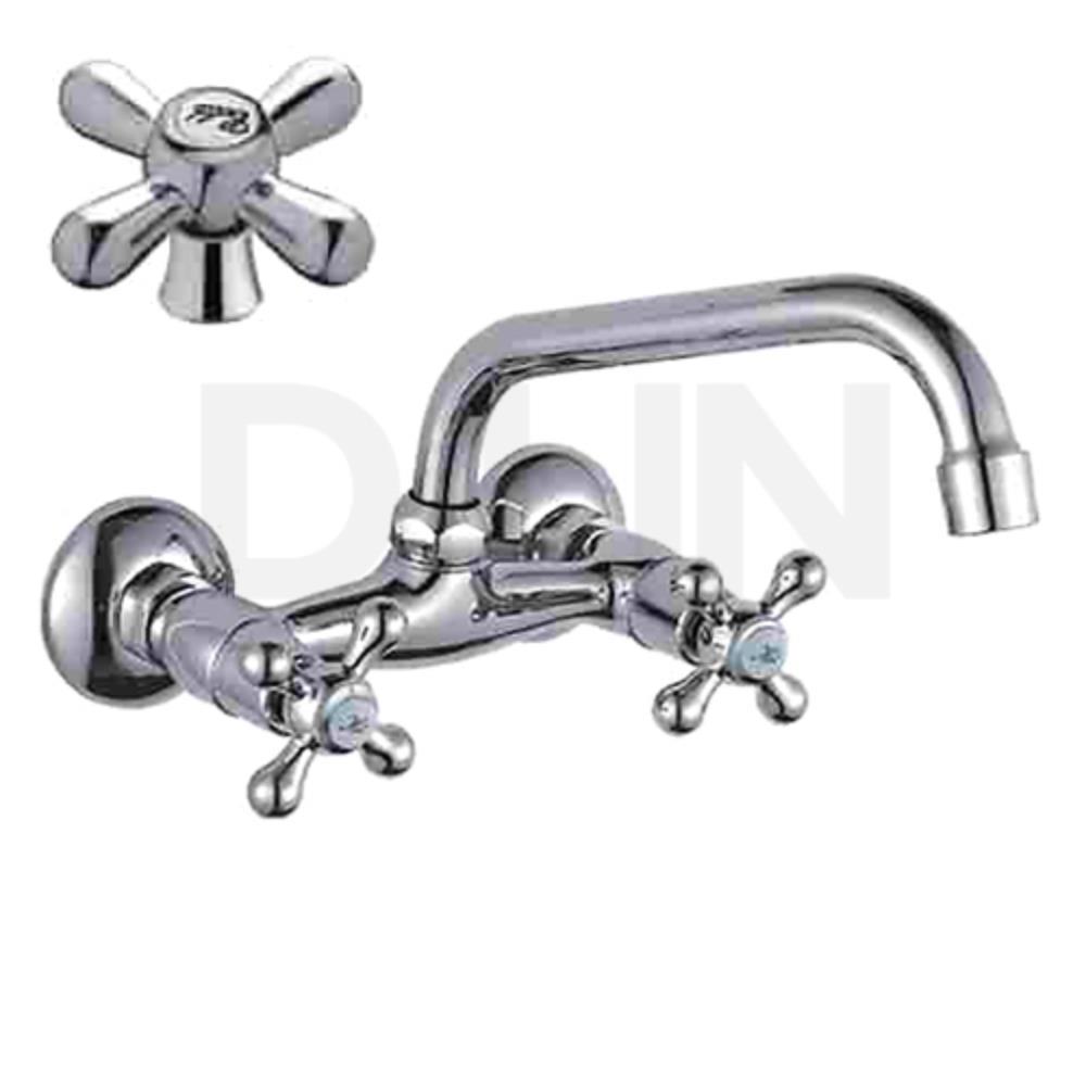 Изображение товара Двухвентильный смеситель D-lin D142819 цвет хром