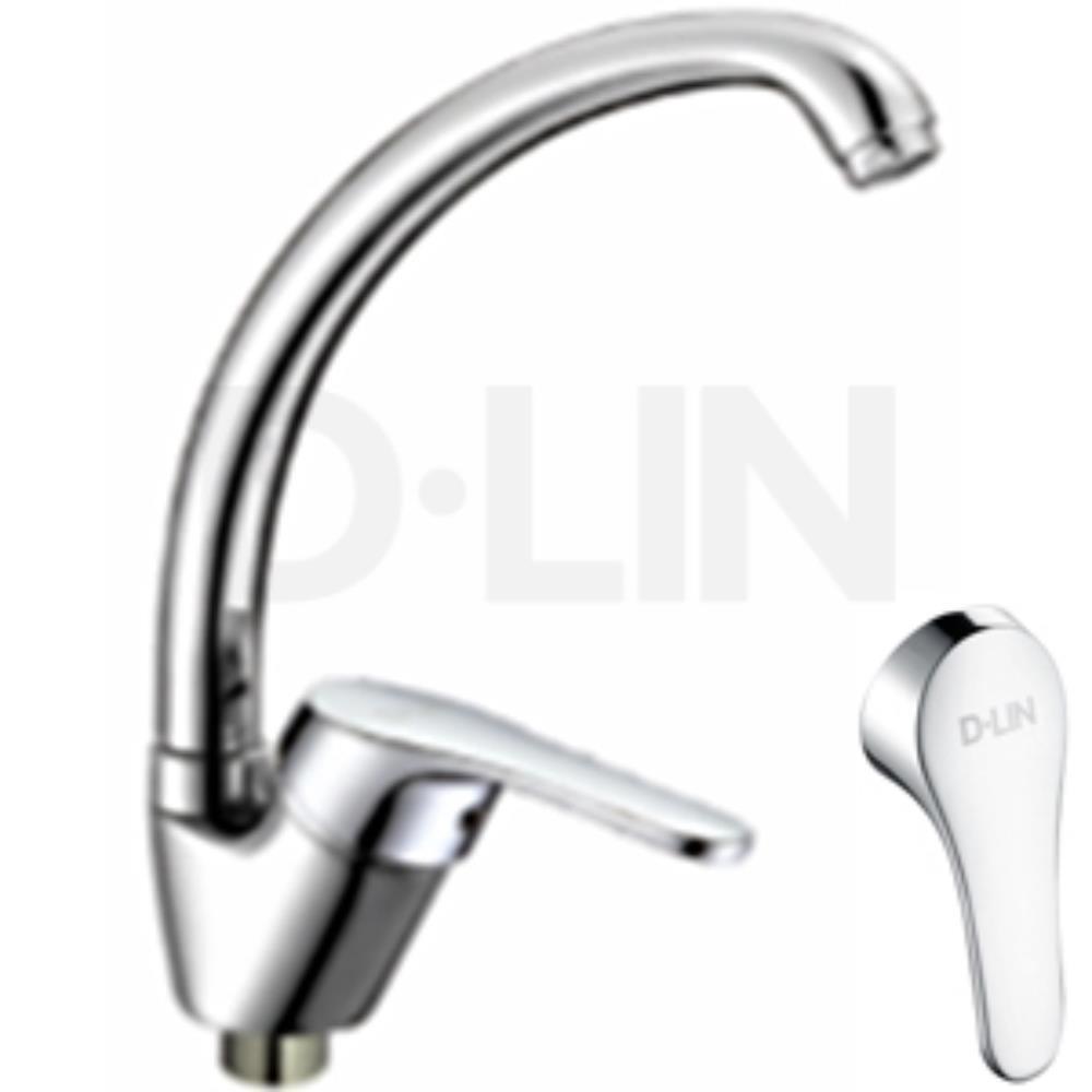 Изображение товара Однорычажный смеситель D-lin D150309-2 цвет хром