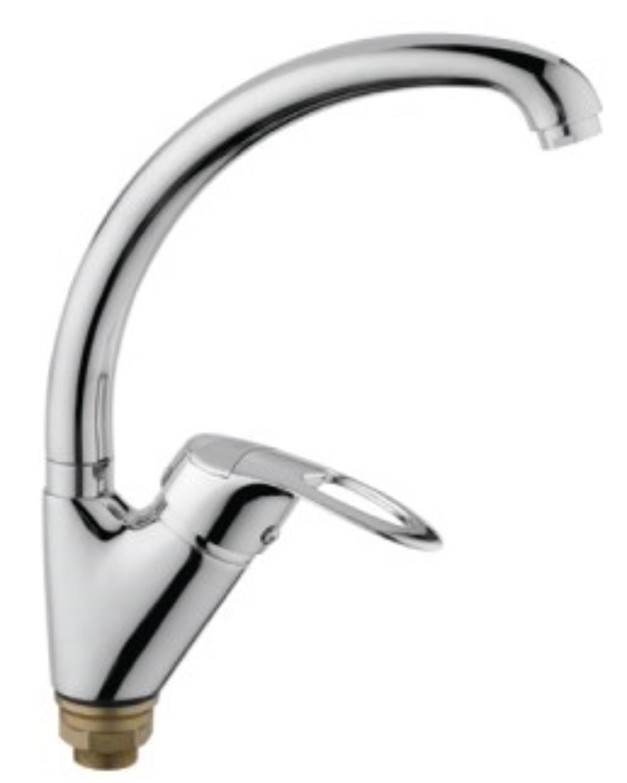 Изображение товара Однорычажный смеситель D-lin D150407-1 цвет хром