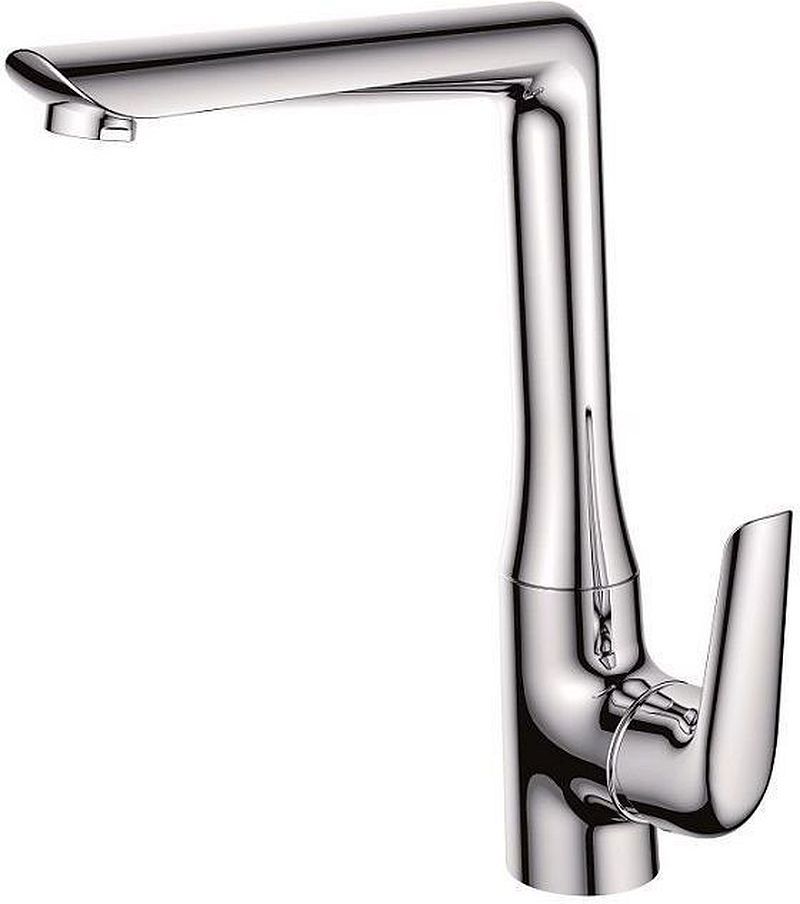 Изображение товара Однорычажный кухонный смеситель Aquanet Af430-41с с изливом 25.6 см хром