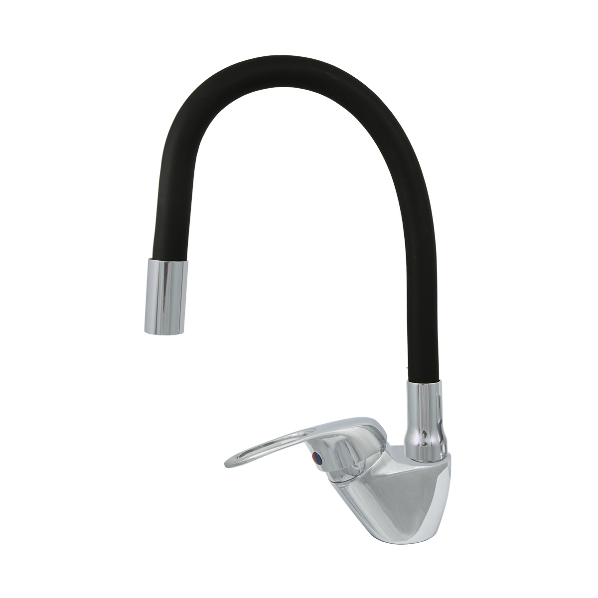 Изображение товара Однорычажный смеситель Центр сантехники Эп401602.d35 металл цвет черный