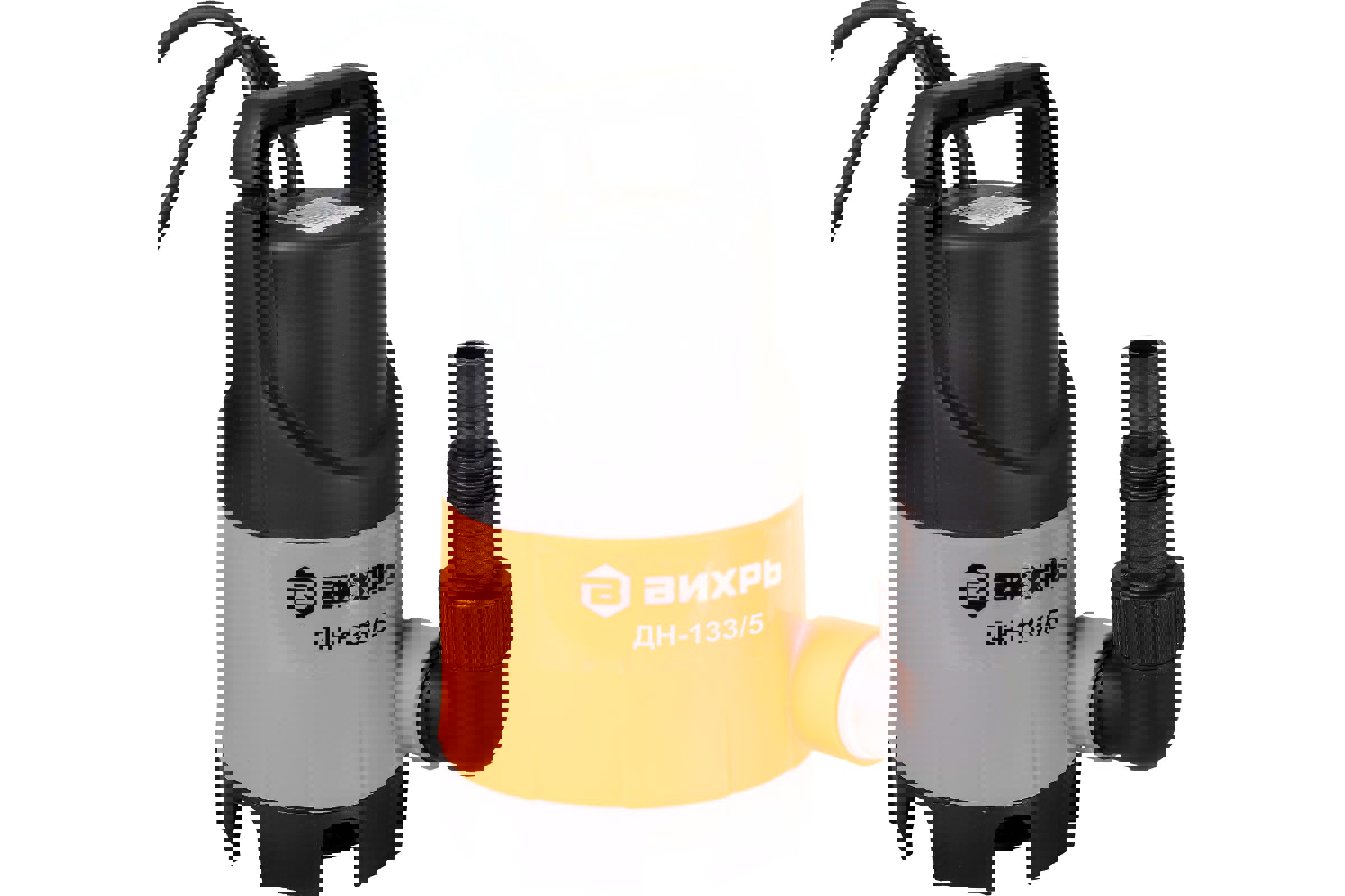 Изображение товара Дренажный насос ВИХРЬ ДН-133/5 для грязной воды 35 мм 7980 л/ч
