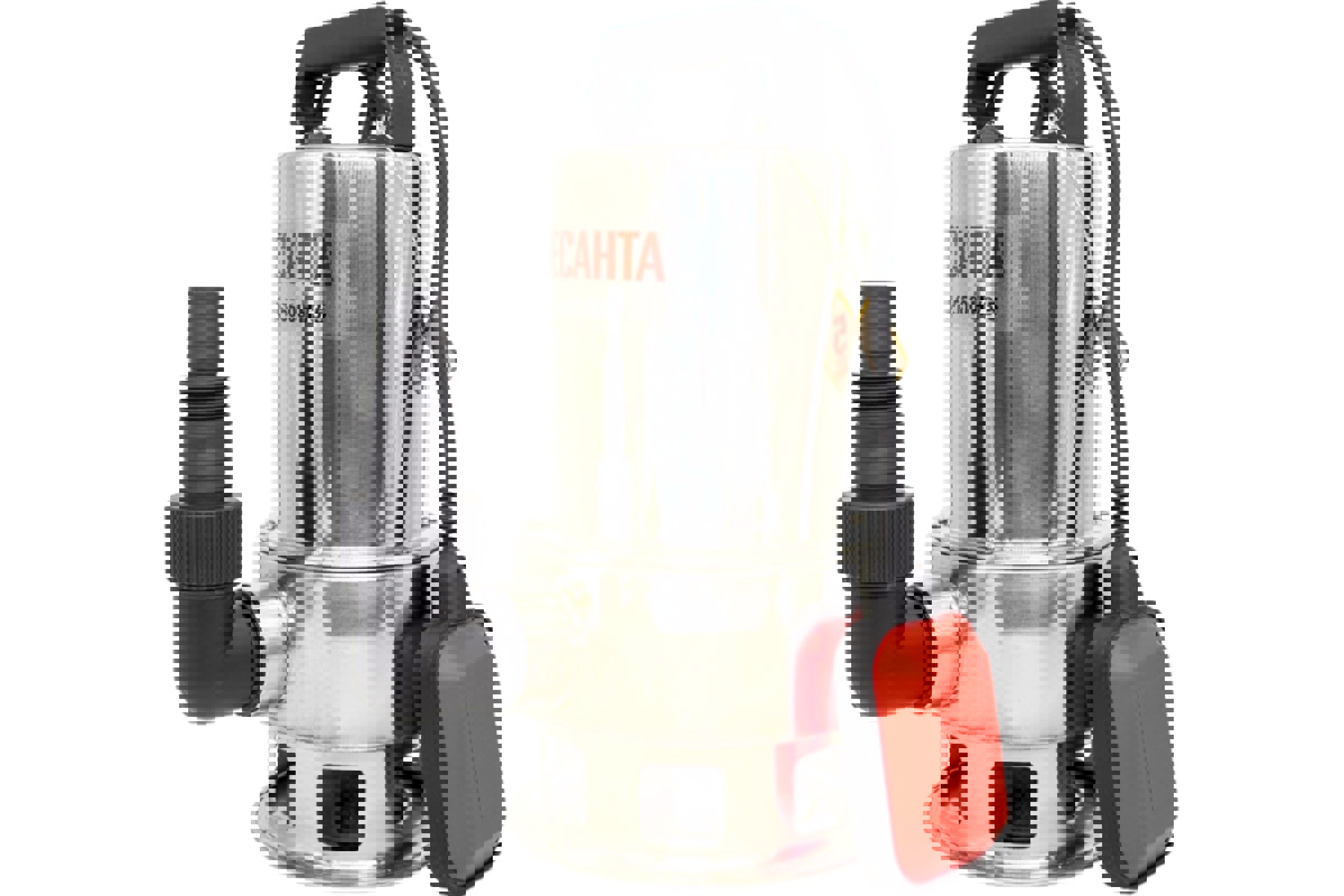 Изображение товара Насос погружной дренажный Ресанта Нд-15500н/35 грязная вода расход 15480 л/ч
