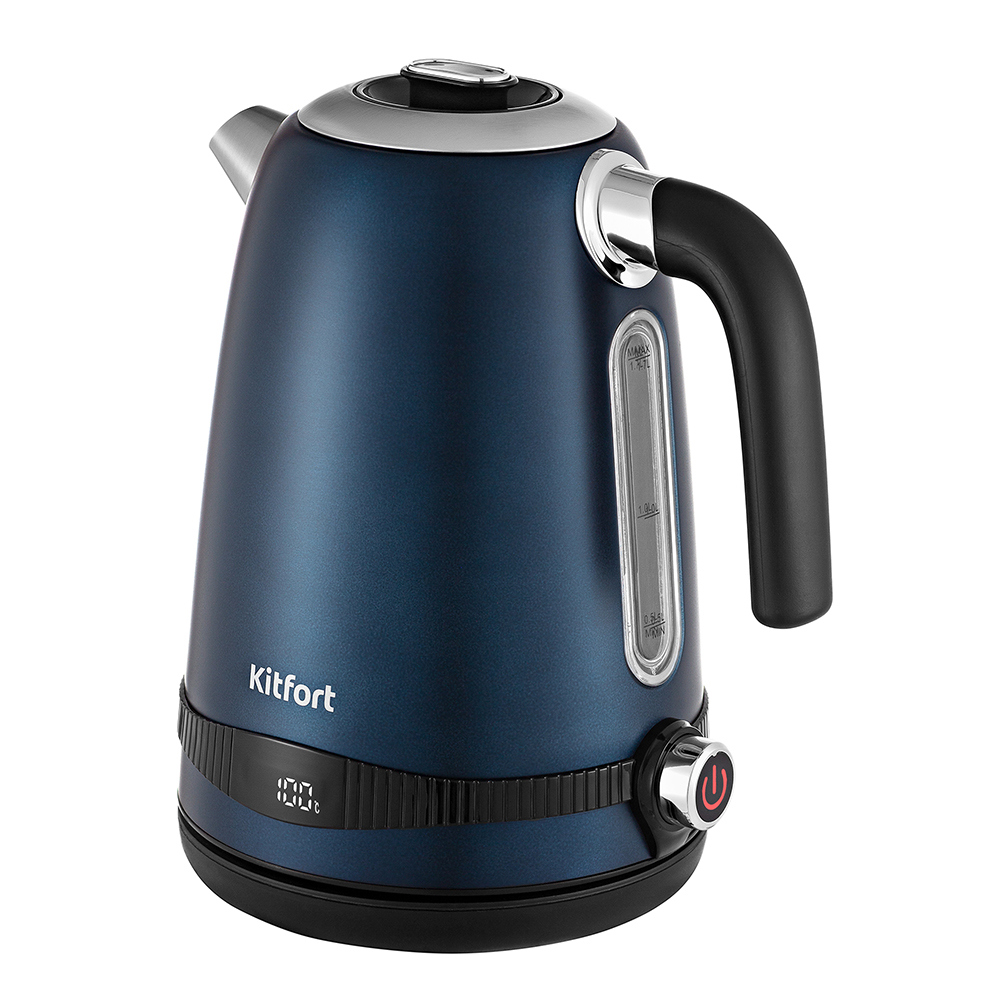 Изображение товара Электрический чайник KITFORT КТ-6121-3 1.7 л с дисплеем и функцией нагрева