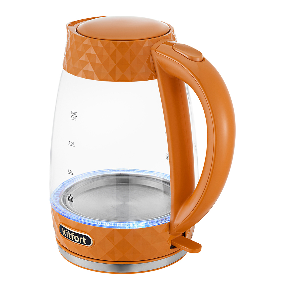 Изображение товара Электрический чайник KITFORT КТ-6123-4 2л с подсветкой и защитой