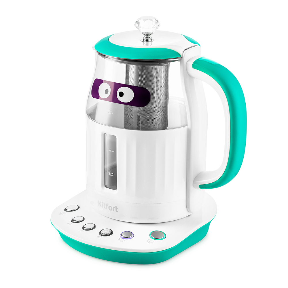 Изображение товара Электрический чайник Kitfort КТ-6129-3 1.5 л с функцией температуры и фильтром