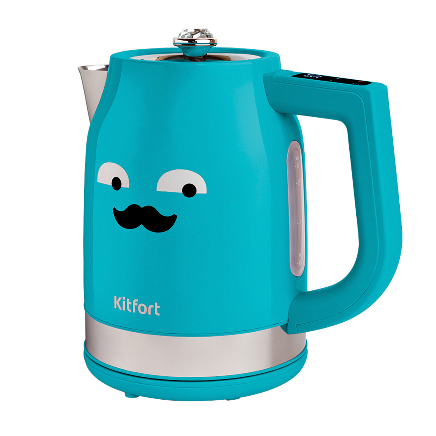 Изображение товара Чайник Kitfort Кт-6146-2 1.7 л металл цвет бирюзовый