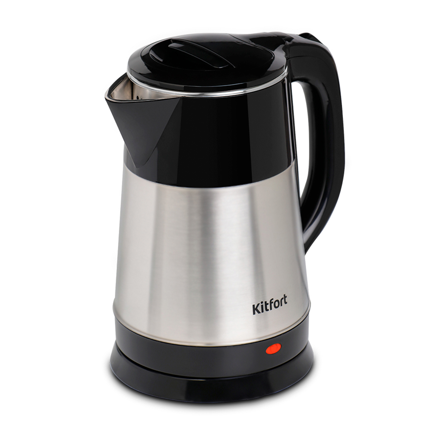 Изображение товара Электрический чайник KITFORT КТ-6163 2 л нержавеющая сталь черный