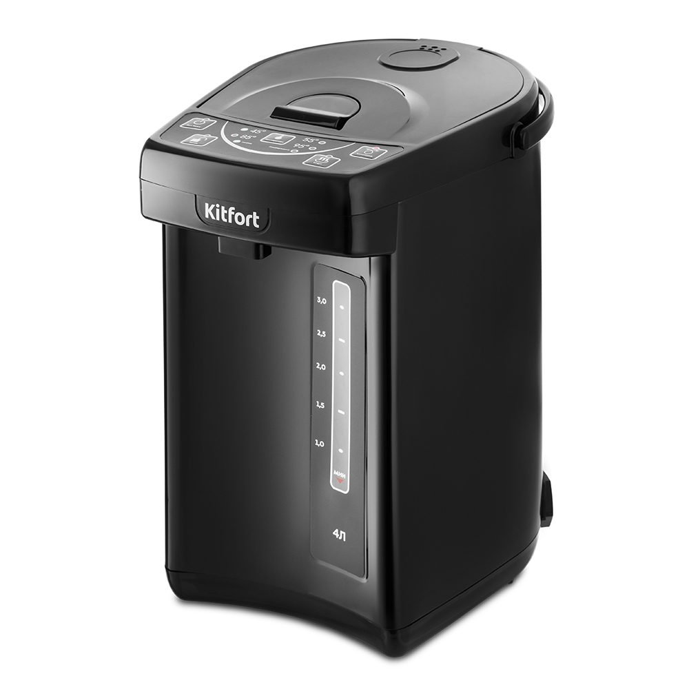 Изображение товара Термопот Kitfort KT-2508-1 4 л нержавеющая сталь черный