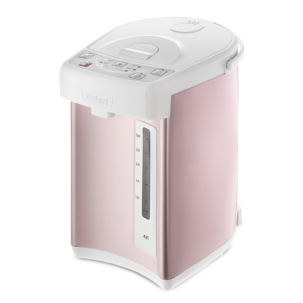 Изображение товара Термопот Kitfort KT-2508-2 4 л металл пластик белый для горячей воды