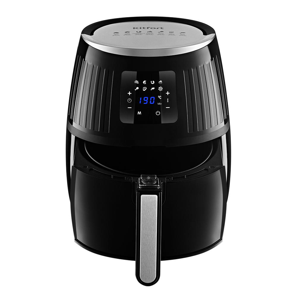 Изображение товара Аэрогриль Kitfort КТ-2226 7 программ черный для жарки запекания и выпечки