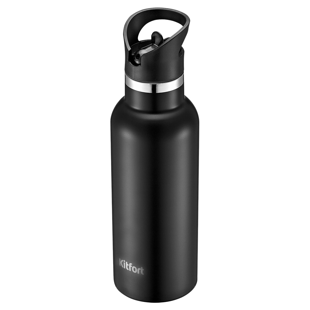 Изображение товара Термокружка Kitfort КТ-1231 0.5 л из нержавеющей стали для горячих и холодных напитков