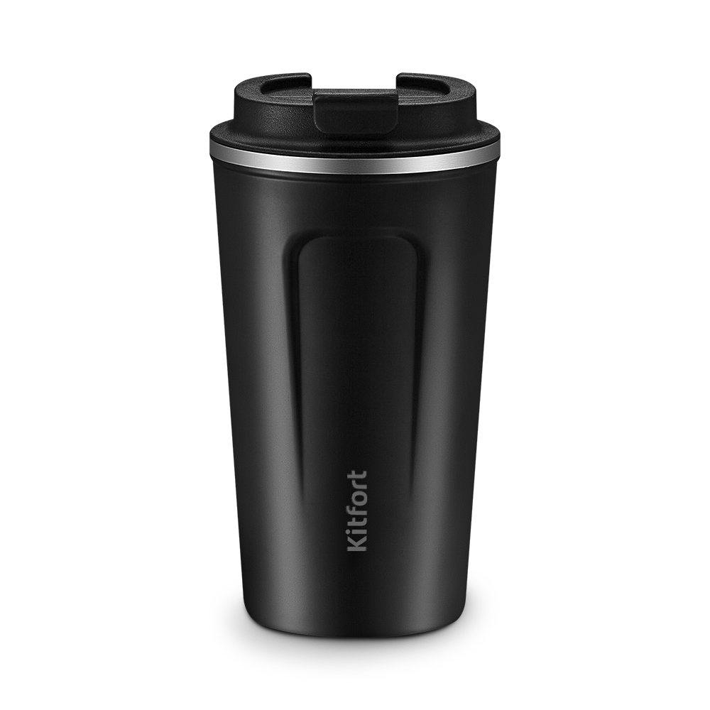 Изображение товара Термокружка 0.5 л Kitfort КТ-1226 из нержавеющей стали герметичная и удобная