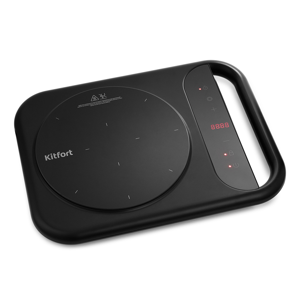 Изображение товара Индукционная настольная плита Kitfort КТ-144 1 конфорка черная