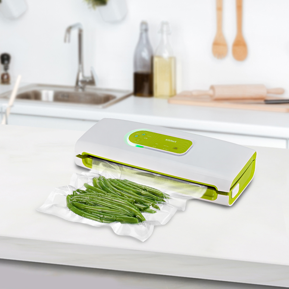 Изображение товара Вакуумная упаковочная машина Kitfort КТ-1511-2 для свежих и влажных продуктов