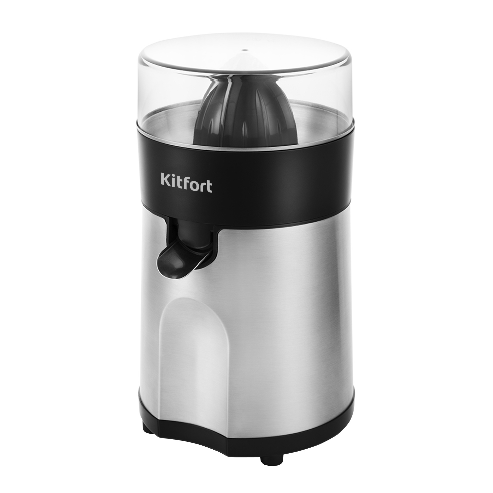 Изображение товара Электрическая соковыжималка Kitfort КТ-1113 для цитрусовых 85 Вт сталь
