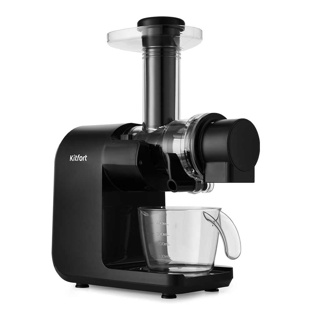 Изображение товара Электрическая шнековая соковыжималка Kitfort KT-1124 150 Вт черная