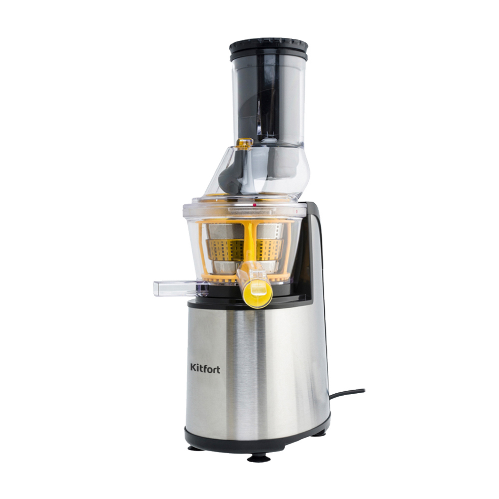 Изображение товара Электрическая шнековая соковыжималка Kitfort КТ-1102-3 150 Вт серый